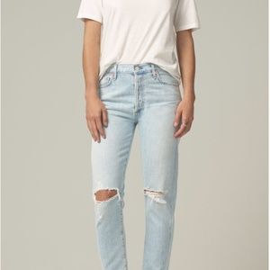 Citizens of Humanity High Rise Classic Fit Crop